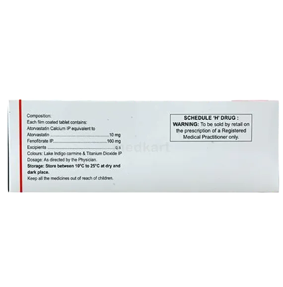 atorsave f tablet 10's